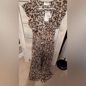 Cheetah print Maxi Dress